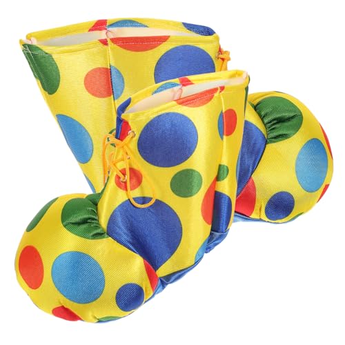 SHERCHPRY 1 Paar Lustige Clown Schuhe für Halloween Kostümpartys Leichte Cosplay Schuhe Strapazierfähige Bequeme Kostümrequisiten für Erwachsene für Karneval Bühnenauftritte SHERCHPRY 1 Paar Lustige Clown Schuhe für Halloween Kostümpartys Leichte Cosplay Schuhe Strapazierfähige Bequeme Kostümrequisiten für Erwachsene für Karneval Bühnenauftritte von SHERCHPRY