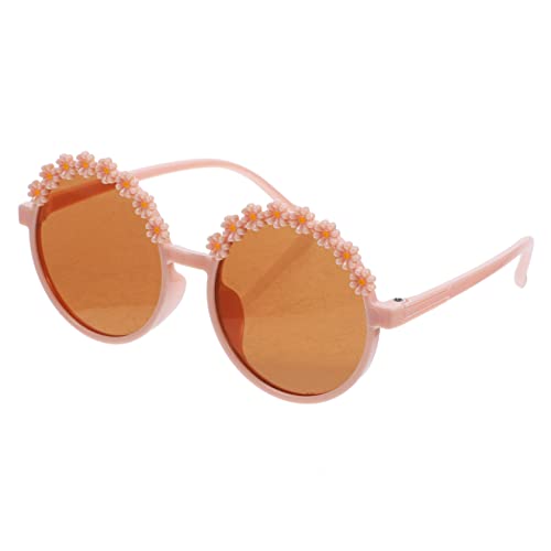 SHERCHPRY 1 Paar kleine Gänseblümchen- LED Gänseblümchen-Brille Rahmen Party- trendy Partygeschenk- für Blumengläser lustige brille Stk Rosa von SHERCHPRY