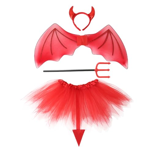 SHERCHPRY 1 Satz Dämonen flügel Set Junge Requisiten Reize entwirren karnevalskostüme halloween dekoration Schminksets baustützen Teufelsflügel Teufel Kostüm Kopfbedeckung Plastik rot SHERCHPRY 1 Satz Dämonen flügel Set Junge Requisiten Reize entwirren karnevalskostüme halloween dekoration Schminksets baustützen Teufelsflügel Teufel Kostüm Kopfbedeckung Plastik rot von SHERCHPRY