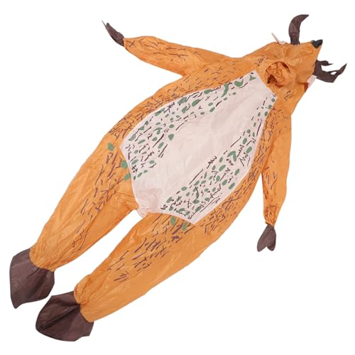 SHERCHPRY 1 Satz Elch Aufblasbarer Anzug Weihnachtskostüm Kind Hirsch Kleidung Aufblasbarer Hirsch Reh Hirsch Anzug Explosionskostüme Für Erwachsene Overall-kostüm 190t Polyester Light Brown SHERCHPRY 1 Satz Elch Aufblasbarer Anzug Weihnachtskostüm Kind Hirsch Kleidung Aufblasbarer Hirsch Reh Hirsch Anzug Explosionskostüme Für Erwachsene Overall-kostüm 190t Polyester Light Brown von SHERCHPRY