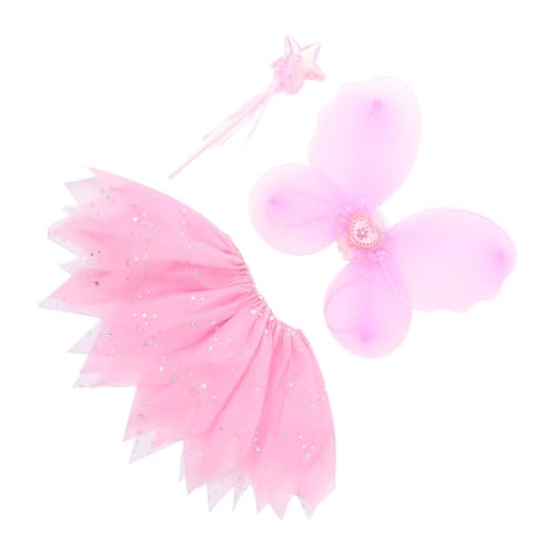 SHERCHPRY 1 Satz Feenkleid für verkleidung karnevalskostüme karnevalskostüme für Feenstab für Feenflügel Schmetterlingsflügel Partykostüm Bänder tuch Rosa SHERCHPRY 1 Satz Feenkleid für verkleidung karnevalskostüme karnevalskostüme für Feenstab für Feenflügel Schmetterlingsflügel Partykostüm Bänder tuch Rosa von SHERCHPRY
