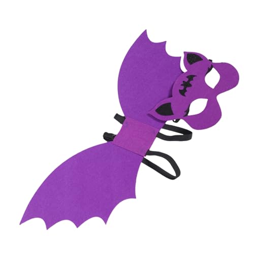 SHERCHPRY 1 Satz Fledermaus Kostüm für kinderkostüme halloween kinderkostum halloween Halloween-Kostüme für Schläger Fledermausmaske für Fledermausmaske zum Verkleiden SHERCHPRY 1 Satz Fledermaus Kostüm für kinderkostüme halloween kinderkostum halloween Halloween-Kostüme für Schläger Fledermausmaske für Fledermausmaske zum Verkleiden von SHERCHPRY