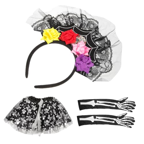 SHERCHPRY 1 Satz Halloween-Outfit für kleine Mädchen Und Stirnband Kostüm für kleines Mädchen Netz halloween haarreif halloween headband Halloween-Handschuhe Halloween -Tutu -Rock Stoff SHERCHPRY 1 Satz Halloween-Outfit für kleine Mädchen Und Stirnband Kostüm für kleines Mädchen Netz halloween haarreif halloween headband Halloween-Handschuhe Halloween -Tutu -Rock Stoff von SHERCHPRY