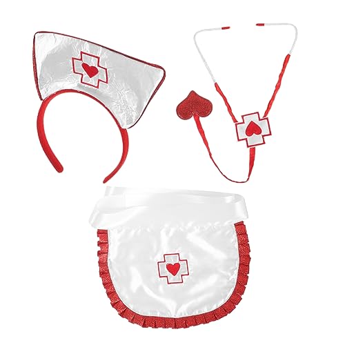 SHERCHPRY 1 Satz Krankenschwester Anzug masquerade costumes fancy dress Verkleidungsparty Kostüm Stirnband für Cosplay Großartig Krankenschwester Stirnband Krankenschwester Haarzubehör Stoff SHERCHPRY 1 Satz Krankenschwester Anzug masquerade costumes fancy dress Verkleidungsparty Kostüm Stirnband für Cosplay Großartig Krankenschwester Stirnband Krankenschwester Haarzubehör Stoff von SHERCHPRY