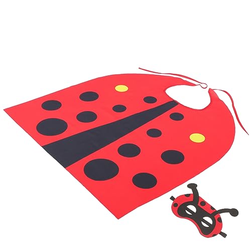 SHERCHPRY 1 Satz Marienkäfer-Maske halloween costume halloween kleidung costume halloween karnevalskostüme tierkostüme Flügel Dame Marienkäfer Mäntel Marienkäfer-Bekleidungszubehör Stoff SHERCHPRY 1 Satz Marienkäfer-Maske halloween costume halloween kleidung costume halloween karnevalskostüme tierkostüme Flügel Dame Marienkäfer Mäntel Marienkäfer-Bekleidungszubehör Stoff von SHERCHPRY
