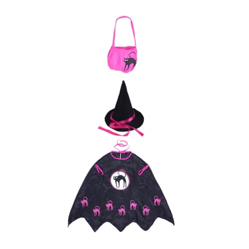 SHERCHPRY 1 Set Hexenkostüm Kinderplatz Mädchenkleidung Outfits Für Mädchen Mädchenkleid Kinderkleid Bekleidung Kostüme Accessoires Für Mädchen Dekoration Hexendekor Vliesstoff von SHERCHPRY