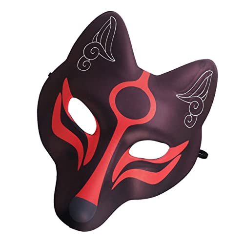 SHERCHPRY 1 Stück Fuchs Maske Maskerade für Männer Kostüm Rave Gesicht halloween masken halloweenmaske Rollenspiel-Masken Maskiert Requisiten für Tiermasken kreative Maske Eva Black SHERCHPRY 1 Stück Fuchs Maske Maskerade für Männer Kostüm Rave Gesicht halloween masken halloweenmaske Rollenspiel-Masken Maskiert Requisiten für Tiermasken kreative Maske Eva Black von SHERCHPRY