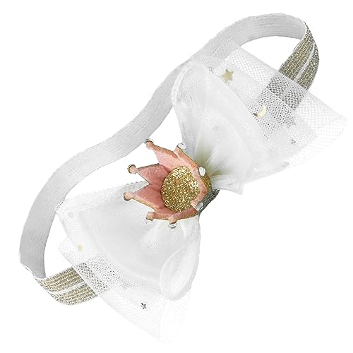 SHERCHPRY 1 Stück Goldene Krone Haarband für Festliches Cosplay Haarschmuck mit Schleifen Design für Geburtstagsfeiern und Fotoshootings Stilvolles Accessoire für Kleinkinder SHERCHPRY 1 Stück Goldene Krone Haarband für Festliches Cosplay Haarschmuck mit Schleifen Design für Geburtstagsfeiern und Fotoshootings Stilvolles Accessoire für Kleinkinder von SHERCHPRY