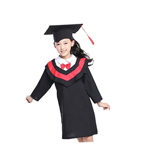 SHERCHPRY 1Stück Abschlusskleid Set mit Stola und Mütze für Cosplay Fotografie Rot für Schulabschlussfeiern und Kindergartenaufführungen SHERCHPRY 1Stück Abschlusskleid Set mit Stola und Mütze für Cosplay Fotografie Rot für Schulabschlussfeiern und Kindergartenaufführungen von SHERCHPRY