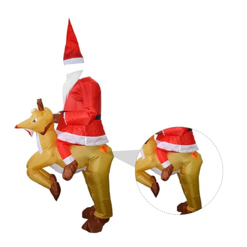 SHERCHPRY 1Stk Weihnachtsmann-Kostüm faschingskostüme aufblasbar orgie Jesu Kostüm Weihnachtsdekoration Kleider Spielzeug Elch-Cosplay-Kleid Weihnachtsfeier-Dekoration Jesus Kleidung bilden von SHERCHPRY
