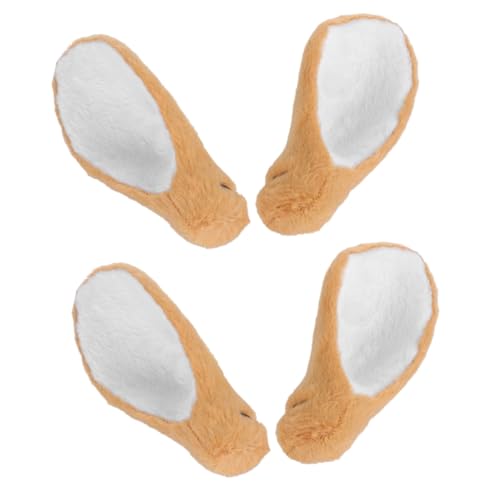 SHERCHPRY 2 Paare Simulierte Hirschohren Haarreif DIY Festival Zubehör Haaraccessoire für Weihnachten und Themenpartys Dekoratives Stirnband mit Realistischem Hirschohren Design von SHERCHPRY