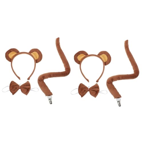 SHERCHPRY 2 Sätze Ohrkopfschmuck tragen seidenband bandfeile seidenbänder Kostümzubehör schleifenband schultüte Stirnband Tierisches Bärenkostüm Requisiten für Tierkostüme Plüsch SHERCHPRY 2 Sätze Ohrkopfschmuck tragen seidenband bandfeile seidenbänder Kostümzubehör schleifenband schultüte Stirnband Tierisches Bärenkostüm Requisiten für Tierkostüme Plüsch von SHERCHPRY