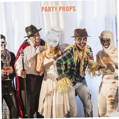 SHERCHPRY 2 Stück DIY Katzenmasken aus Bemalbarem Kunststoff Weiße Blanko Tiermasken für Leichte Sichere Cat Masks für Cosplay Karneval Halloween Kreative Bastelparty SHERCHPRY 2 Stück DIY Katzenmasken aus Bemalbarem Kunststoff Weiße Blanko Tiermasken für Leichte Sichere Cat Masks für Cosplay Karneval Halloween Kreative Bastelparty von SHERCHPRY