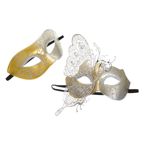 SHERCHPRY 2 Stück Diamant Schmetterlingsmaske Spitzenmaske Goldene Maske Für Halloween Verzierungen Damenteile Spitzen Augenabdeckung Masken Lustige Maske Abschlussball Zubehör SHERCHPRY 2 Stück Diamant Schmetterlingsmaske Spitzenmaske Goldene Maske Für Halloween Verzierungen Damenteile Spitzen Augenabdeckung Masken Lustige Maske Abschlussball Zubehör von SHERCHPRY
