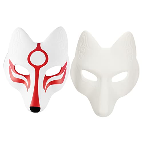 SHERCHPRY 2 Stück Fuchs Maske Kostüm Maskerademaske Maske Selber Machen Halloween Stoff Masken Maskerade-maske Für Paare Zarte Partymaske Glückselige Maskerade Fuchsmaske Streich Uv Eva SHERCHPRY 2 Stück Fuchs Maske Kostüm Maskerademaske Maske Selber Machen Halloween Stoff Masken Maskerade-maske Für Paare Zarte Partymaske Glückselige Maskerade Fuchsmaske Streich Uv Eva von SHERCHPRY