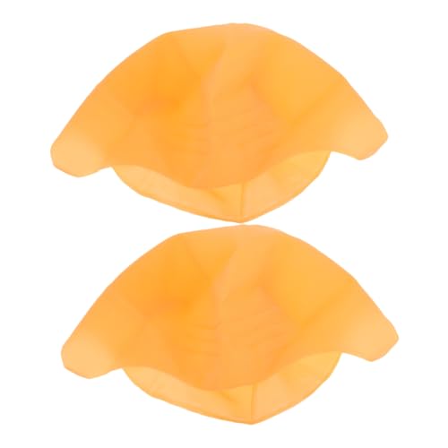 SHERCHPRY 2 Stück Glatze für Damen Glatzkopfmütze Glatze-Cap-Kostüm Halloween Glatze Mütze Latexkappe Glatzkopf für Glatze für Erwachsene Emulsion Khaki von SHERCHPRY