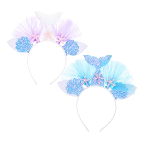 SHERCHPRY 2 Stück Halloween Haarreif mit Bunten Perlen Meerjungfrau Haaraccessoires für Kostümpartys und Karneval Perfektes für Freundinnen und Familie SHERCHPRY 2 Stück Halloween Haarreif mit Bunten Perlen Meerjungfrau Haaraccessoires für Kostümpartys und Karneval Perfektes für Freundinnen und Familie von SHERCHPRY