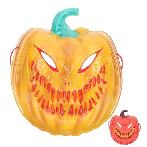 SHERCHPRY 2 Stück Halloween-Maske Halloween- Maskerademaske Dekoration Cool halloween costume halloween kleidung gruselige Halloween-Party-Maske schreckliche Kürbismaske Plastik SHERCHPRY 2 Stück Halloween-Maske Halloween- Maskerademaske Dekoration Cool halloween costume halloween kleidung gruselige Halloween-Party-Maske schreckliche Kürbismaske Plastik von SHERCHPRY