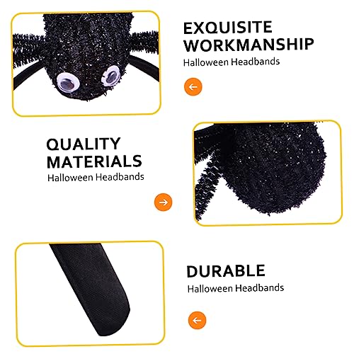 SHERCHPRY 2 Stück Halloween Spider Haarreif Teiliges Langes Hörner Spinnen Design Leichtes Party und Karneval Accessoire Komfortabel für Kostüm und Rollenspiele Geeignet für Erwachsene SHERCHPRY 2 Stück Halloween Spider Haarreif Teiliges Langes Hörner Spinnen Design Leichtes Party und Karneval Accessoire Komfortabel für Kostüm und Rollenspiele Geeignet für Erwachsene von SHERCHPRY