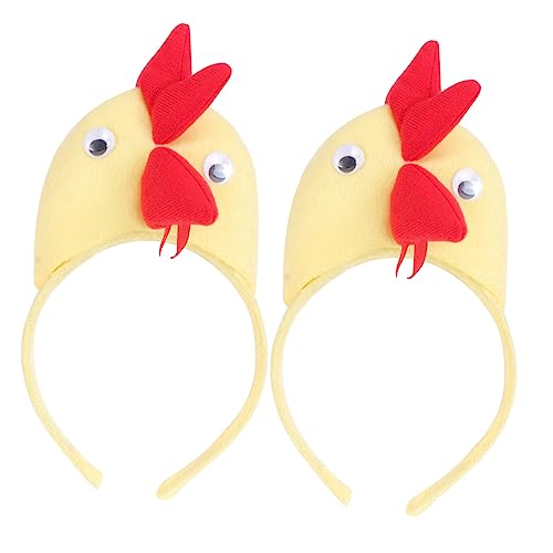 SHERCHPRY 2 Stück Lustige Festival Haarreifen Kreative Cosplay Kopfbedeckung für Feste Gelbe Hühner Designs für Mottopartys und Verkleidungen SHERCHPRY 2 Stück Lustige Festival Haarreifen Kreative Cosplay Kopfbedeckung für Feste Gelbe Hühner Designs für Mottopartys und Verkleidungen von SHERCHPRY