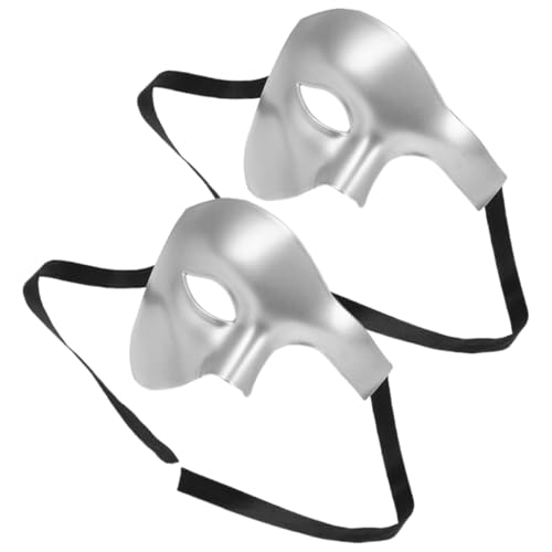 SHERCHPRY 2 Stück Maskerade Partymasken Requisite Halbe Gesichtsmaske Für Halloween Und Cosplay Klassisches Maskerade Zubehör Maskerade Maske Für Party Karneval Halbmaske SHERCHPRY 2 Stück Maskerade Partymasken Requisite Halbe Gesichtsmaske Für Halloween Und Cosplay Klassisches Maskerade Zubehör Maskerade Maske Für Party Karneval Halbmaske von SHERCHPRY