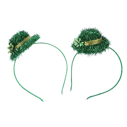 SHERCHPRY 2 Stück Saint Patrick's Day Haarreifen Grünes Party Haarschmuck für Erwachsene Wiederverwendbare Leichte und Bequeme Kopfbedeckung Zubehör für Karneval und Feierlichkeiten SHERCHPRY 2 Stück Saint Patrick's Day Haarreifen Grünes Party Haarschmuck für Erwachsene Wiederverwendbare Leichte und Bequeme Kopfbedeckung Zubehör für Karneval und Feierlichkeiten von SHERCHPRY