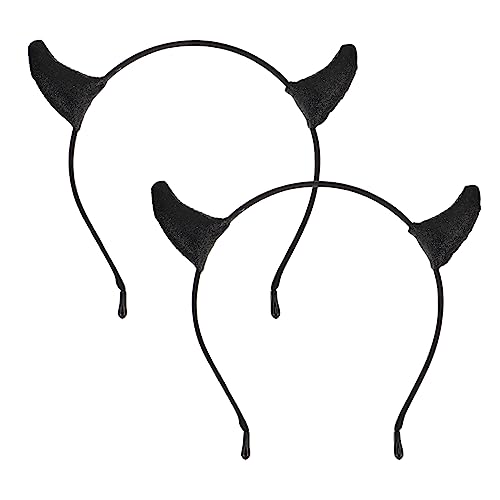 SHERCHPRY 2 Stück Stylische Haarreifen mit Niedlichem Ochsenhorn Design für Halloween Kostümpartys Karneval und Festivals Einzigartige Kopfbedeckung für Besondere Anlässe SHERCHPRY 2 Stück Stylische Haarreifen mit Niedlichem Ochsenhorn Design für Halloween Kostümpartys Karneval und Festivals Einzigartige Kopfbedeckung für Besondere Anlässe von SHERCHPRY