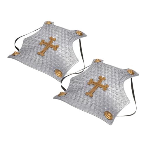 SHERCHPRY 2 Stück Teiliges Römisches Rüstungsset Tragbares Kostüm für Retro Ritter Outfit für Rollenspiele Halloween Party und Cosplay mit Komfortabler und Strapazierfähigem Material SHERCHPRY 2 Stück Teiliges Römisches Rüstungsset Tragbares Kostüm für Retro Ritter Outfit für Rollenspiele Halloween Party und Cosplay mit Komfortabler und Strapazierfähigem Material von SHERCHPRY