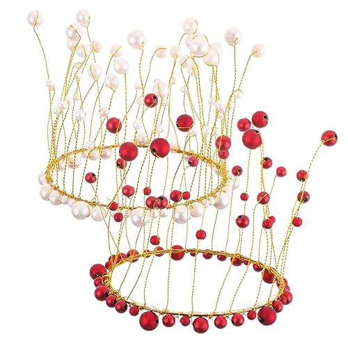 SHERCHPRY 2 Stück Tiara Party Glücklich erste Junge Krone Tortenaufsatz Geburtstagstorte Toper für Mädchen Kronen für Kuchen Hochzeitstorte Topper Kuchen -Topper für Frauen Perle SHERCHPRY 2 Stück Tiara Party Glücklich erste Junge Krone Tortenaufsatz Geburtstagstorte Toper für Mädchen Kronen für Kuchen Hochzeitstorte Topper Kuchen -Topper für Frauen Perle von SHERCHPRY