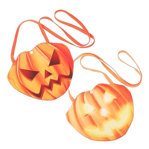 SHERCHPRY Halloween Süßigkeitentüten-set mit Kürbis-design Beutel Zum Verpacken Von Leckereien Party-zubehör von SHERCHPRY