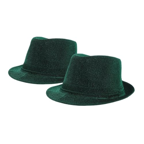 SHERCHPRY 2pcs Stylish St. Patrick's Day Caps Stylish Top -hut -dekoration Für Party Und Cosplay Bequem Mit Jazzhut Für St. Patrick's Day Event von SHERCHPRY