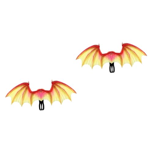 SHERCHPRY 2st Diffusor Für Auto Gargoyle-flügel Halloweenkostüm Flügel Masken Dinosaurier-flügel Drachenkostüm Flügel Halloween-maske Party Wing Requisiten Cosplay Kind Flügel Gesetzt von SHERCHPRY