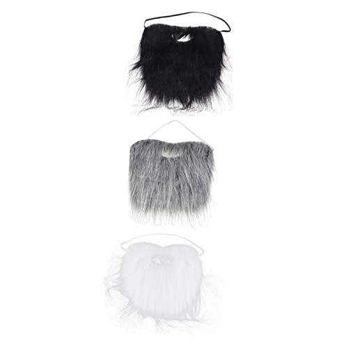 SHERCHPRY 3 Stück Falscher Bart Schnurrbart Haar Halloween Cosplay Requisiten Kostüm Bart Halloween Party Dekoration Männer Bärte Halloween Foto Requisiten Halloween Gefälschte Schnurrhaare SHERCHPRY 3 Stück Falscher Bart Schnurrbart Haar Halloween Cosplay Requisiten Kostüm Bart Halloween Party Dekoration Männer Bärte Halloween Foto Requisiten Halloween Gefälschte Schnurrhaare von SHERCHPRY
