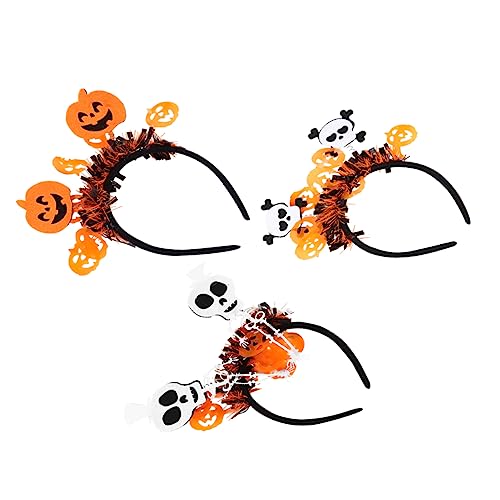 SHERCHPRY 3 Stück Teiliges Halloween Haarband Kürbis Skelett und Haarschmuck für Erwachsene für Halloween Partys Cosplay und Fotografie SHERCHPRY 3 Stück Teiliges Halloween Haarband Kürbis Skelett und Haarschmuck für Erwachsene für Halloween Partys Cosplay und Fotografie von SHERCHPRY