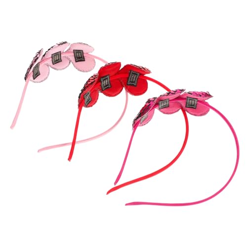 SHERCHPRY 3 Stück Teiliges Herz Haarband für Damen Festliche Haarreifen Rot für Valentinstag Hochzeit und Besondere Anlässe Leicht Tragbar und Vielseitig Einsetzbar SHERCHPRY 3 Stück Teiliges Herz Haarband für Damen Festliche Haarreifen Rot für Valentinstag Hochzeit und Besondere Anlässe Leicht Tragbar und Vielseitig Einsetzbar von SHERCHPRY