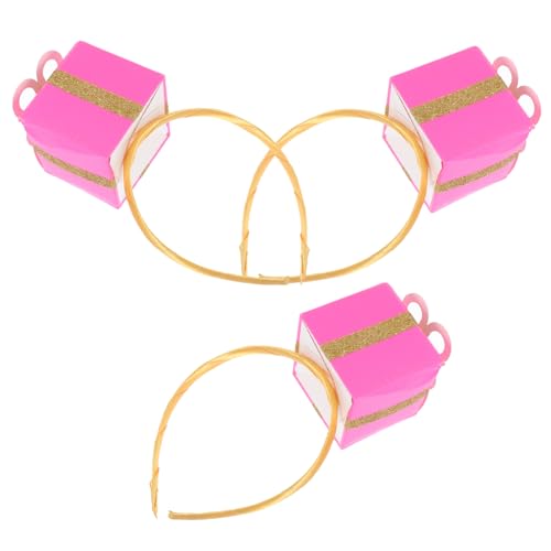 SHERCHPRY 3 Stück Teiliges Mädchen Haarband mit Glitzer Stilvolles Haarschmuck für Festivals Partys und Besondere Anlässe Geschenkidee für und Familie von SHERCHPRY