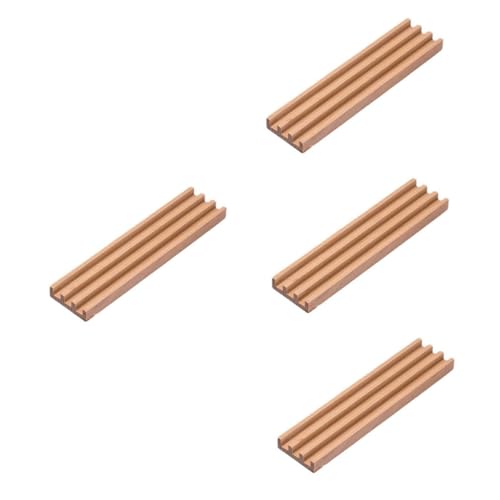 SHERCHPRY 4 Stück Holz Domino Halter Stabiler Domino aus Naturholz für Müheloses und Organisieren Dekoidee Leichtes Design für Erwachsene SHERCHPRY 4 Stück Holz Domino Halter Stabiler Domino aus Naturholz für Müheloses und Organisieren Dekoidee Leichtes Design für Erwachsene von SHERCHPRY