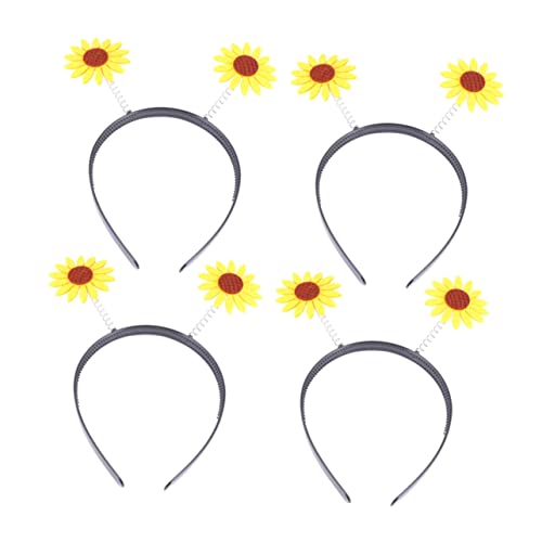 SHERCHPRY 4 Stück Sonnenblumen Haarreif Niedliche Kopfbedeckung für Partys Urlaub und Alltag mit Rutschfestem Material und Stilvollem Design für Besondere Anlässe und Fotografie SHERCHPRY 4 Stück Sonnenblumen Haarreif Niedliche Kopfbedeckung für Partys Urlaub und Alltag mit Rutschfestem Material und Stilvollem Design für Besondere Anlässe und Fotografie von SHERCHPRY