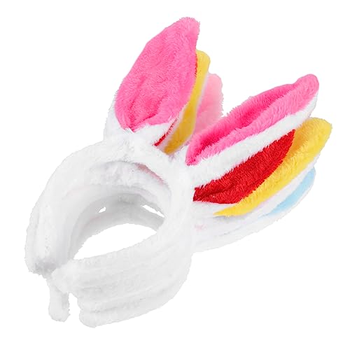 SHERCHPRY 6 Stück Teiliges Hasenohren Haarreif Niedliches Party Haaraccessoire für Fasching und Osterfest Einzigartiges Cosplay Stirnband Bequemer Haarschmuck für Damen und Mädchen von SHERCHPRY