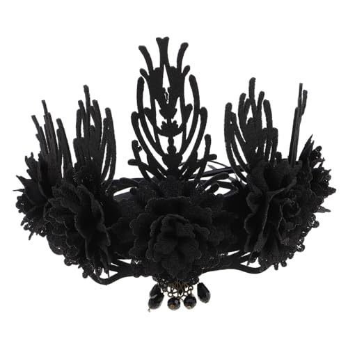 SHERCHPRY Barock Vintage Haarreif Damen Festival Stirnband Gothic Kopfschmuck Halloween Karneval Kostüm Accessoire für Party Cosplay von SHERCHPRY
