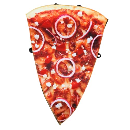 SHERCHPRY Cosplay Kinderkostüm Neuheit Kostüm Pizza Cosplay Kostüm Verkleiden Pizza Kostüm Lustiges Essen Outfit Kostüm Halloween Pizza Kostüm Halloween Cosplay Polyester von SHERCHPRY