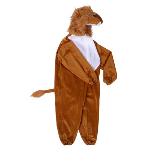 SHERCHPRY Cosplay Kostüm Cosplay Outfit Löwenkostüm Für Party Cartoon Kostüm Für Dekoratives Outfit Polyester Gelb von SHERCHPRY