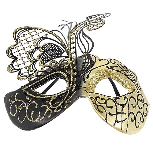 SHERCHPRY Diamant-schmetterlings-maske Vintage-masken Kostüm Party Maske Dekor Antike Augenmaske Halloween-schmetterlingsmaske Ball Masken Plastik Bilden Frau Fragmente von SHERCHPRY