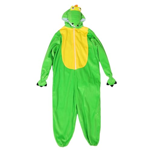 SHERCHPRY Dinosaurier Einteiler Kostüm Dinosaurier Anzug Kleinkinder Tier Overall Tierkostüme Hellgrüner Cord von SHERCHPRY