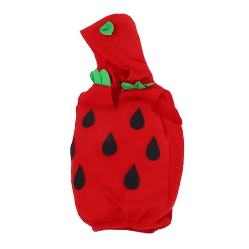 SHERCHPRY Erdbeer Kostüm für Kleinkinder Lustiges Frucht Outfit mit Kapuze für Halloween und Fasching Geeignet für Jahre Alte Mädchen Rot Pflegeleicht und Warm SHERCHPRY Erdbeer Kostüm für Kleinkinder Lustiges Frucht Outfit mit Kapuze für Halloween und Fasching Geeignet für Jahre Alte Mädchen Rot Pflegeleicht und Warm von SHERCHPRY
