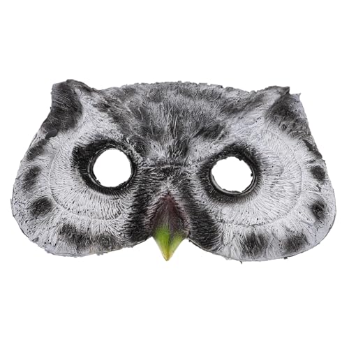 SHERCHPRY Eulenmaske halloween masken halloweenmaske halloween gesichtsmaske tier masken realistische Halloween-Maske Halloween-LED-Maske Partymaskenmänner Maskerade maskiert Männer Pu Grey SHERCHPRY Eulenmaske halloween masken halloweenmaske halloween gesichtsmaske tier masken realistische Halloween-Maske Halloween-LED-Maske Partymaskenmänner Maskerade maskiert Männer Pu Grey von SHERCHPRY