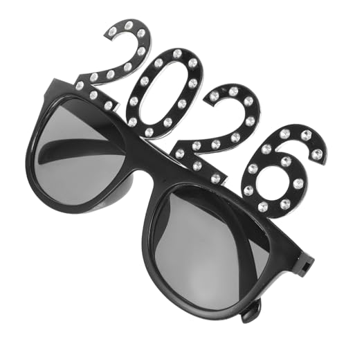 SHERCHPRY Fesche Partybrille für Silvester und Graduierungen Funkelnde Accessoires für Feiern und Fotobooth Robuste Pc Sonnenbrille für Festliche Anlässe SHERCHPRY Fesche Partybrille für Silvester und Graduierungen Funkelnde Accessoires für Feiern und Fotobooth Robuste Pc Sonnenbrille für Festliche Anlässe von SHERCHPRY