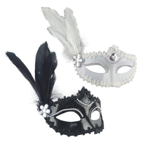 SHERCHPRY Kindermaske Festivalmaske Prinzessin Maske Maskerade-maske Frauenmaske Partymaske Venedig Gemalt von SHERCHPRY
