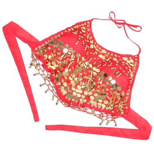 SHERCHPRY Modischer Damen Tanz-bh Pailletten-top – Vielseitig Einsetzbar Für Bauch- & Tribal-tanz SHERCHPRY Modischer Damen Tanz-bh Pailletten-top – Vielseitig Einsetzbar Für Bauch- & Tribal-tanz von SHERCHPRY