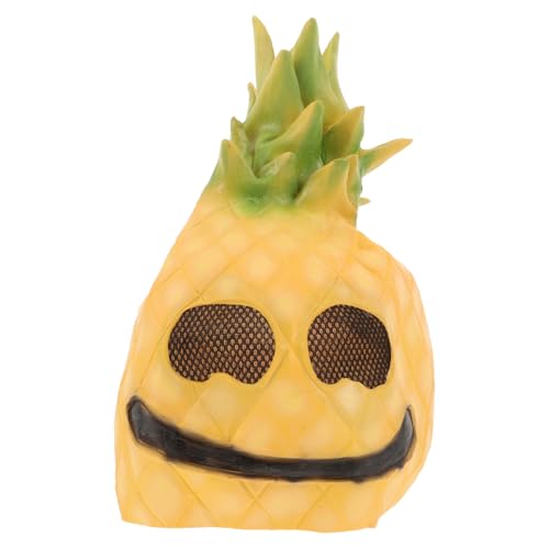 SHERCHPRY Ananas-headset Tropisches Hawaii-kopfstück Japanische Masken Karnevalsmasken Sichere Bequeme Passform SHERCHPRY Ananas-headset Tropisches Hawaii-kopfstück Japanische Masken Karnevalsmasken Sichere Bequeme Passform von SHERCHPRY